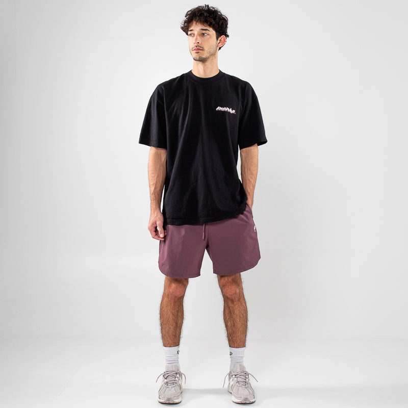 Politics Stride Shorts - Plum