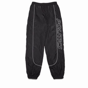 Politics Track Pant - Black