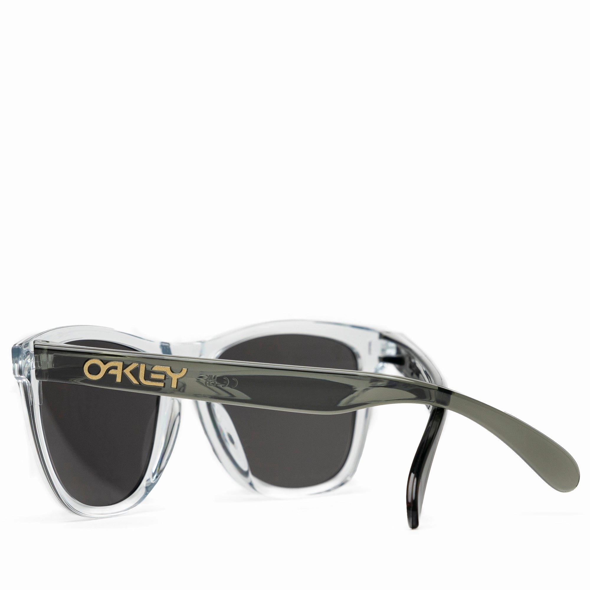 Politics x Oakley Frogskins Sunglasses - Polished Clear/Prizm Black