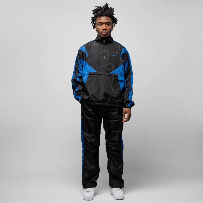 Purple Brand Color Blocked Track Jacket - Multi/Blue