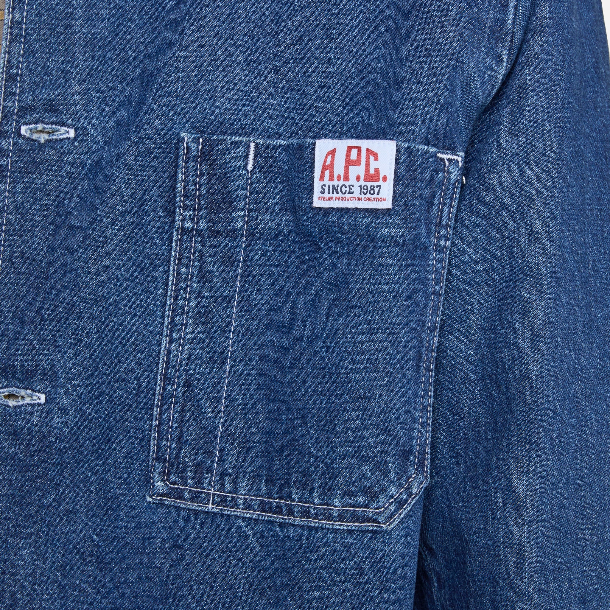 Ralph Jacket Washed Indigo