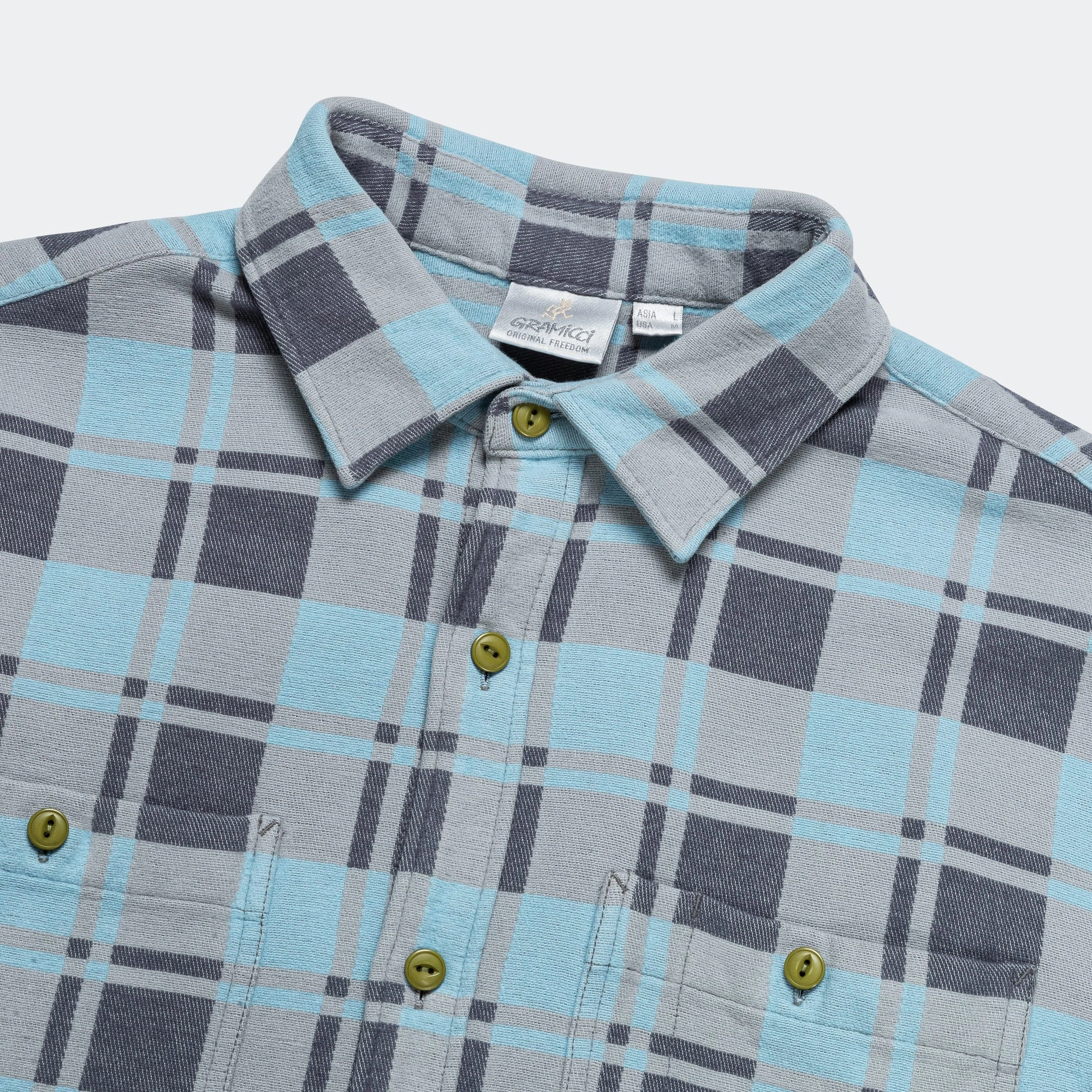 Ralston Flannel Shirt - Blue Plaid