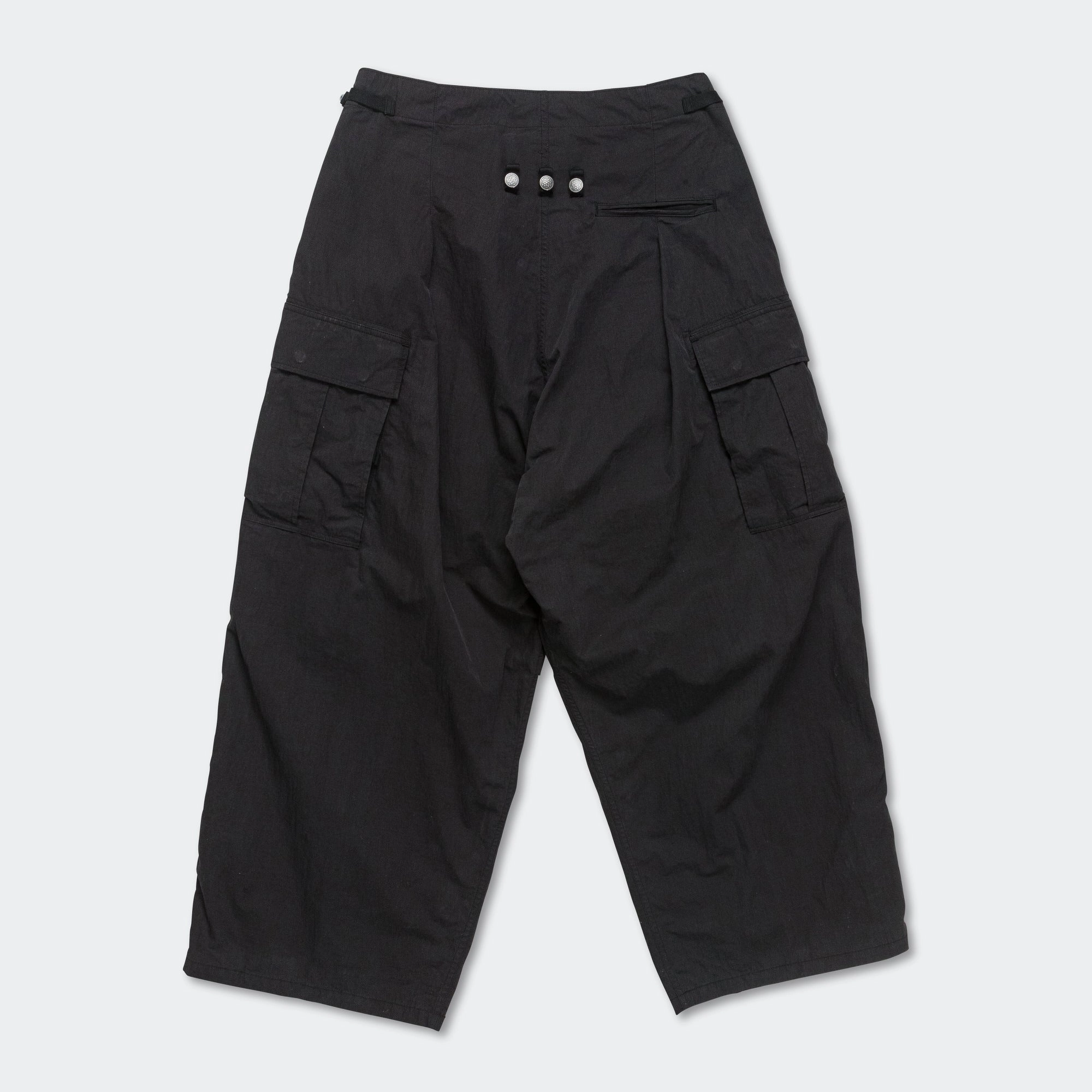 Rip Stop JUMBO Cargo Pants - Black