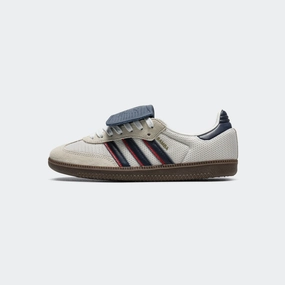 Samba LT - Crystal White/Dark Blue-Gum