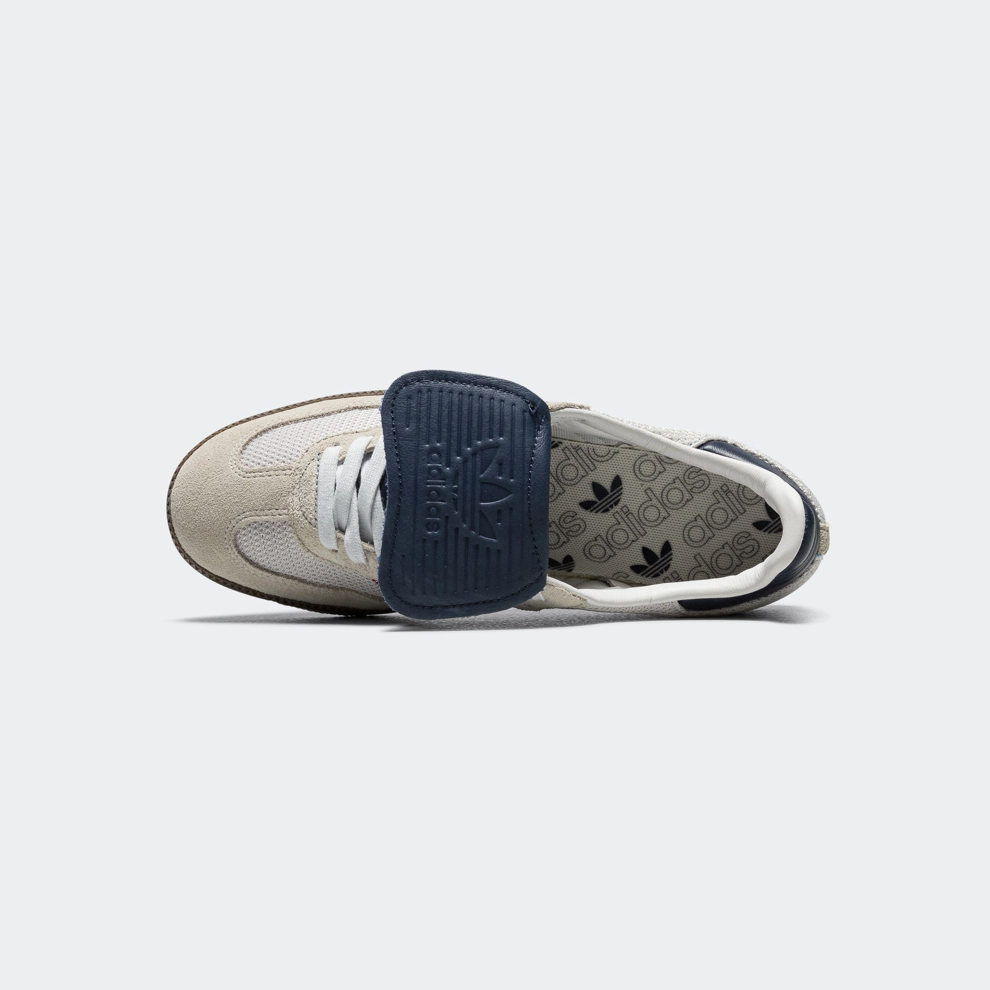 Samba LT - Crystal White/Dark Blue-Gum