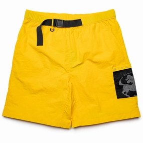 Sinclair Mesh Pocket Shorts - Yellow