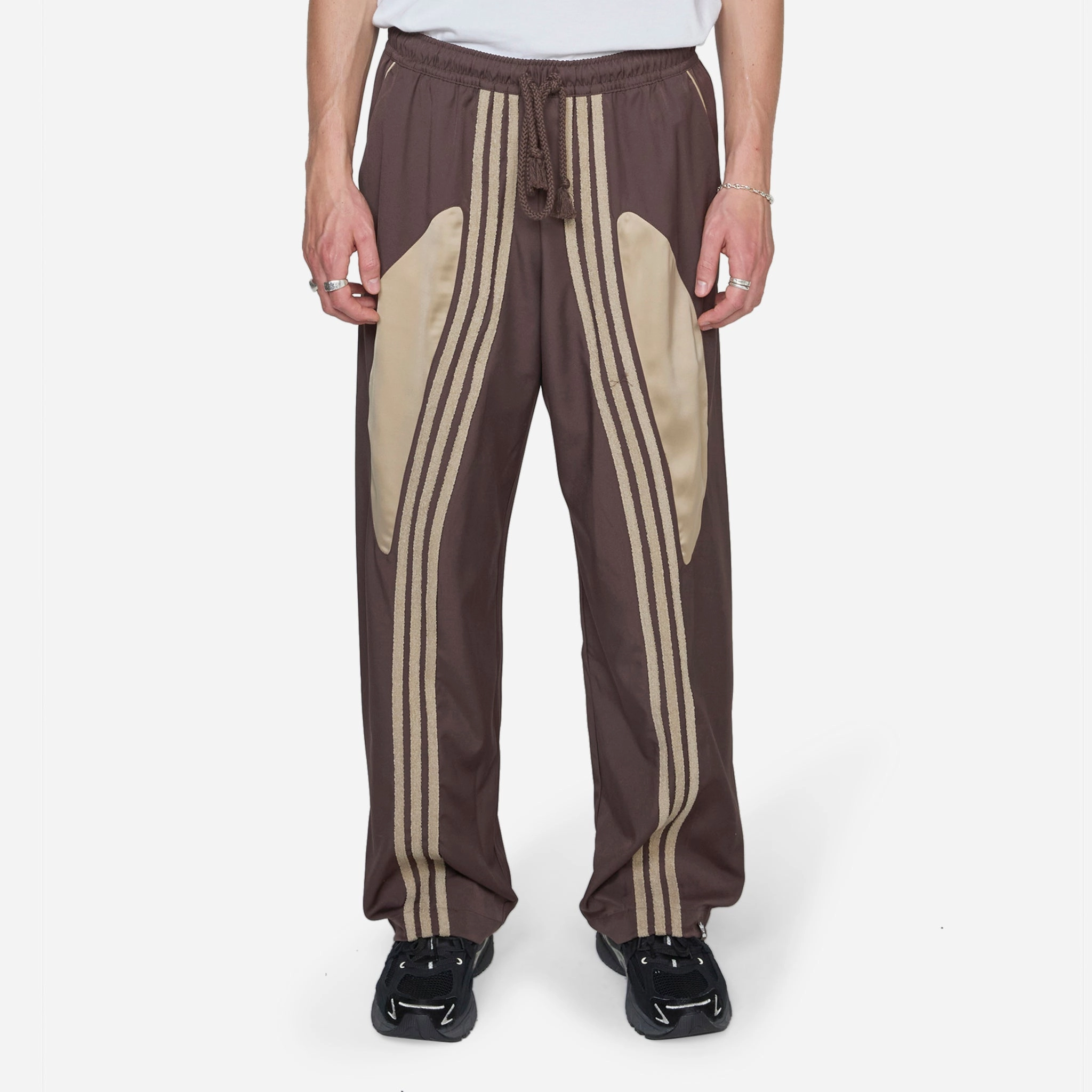 Song for the Mute x Spring Woven Joggers Brown