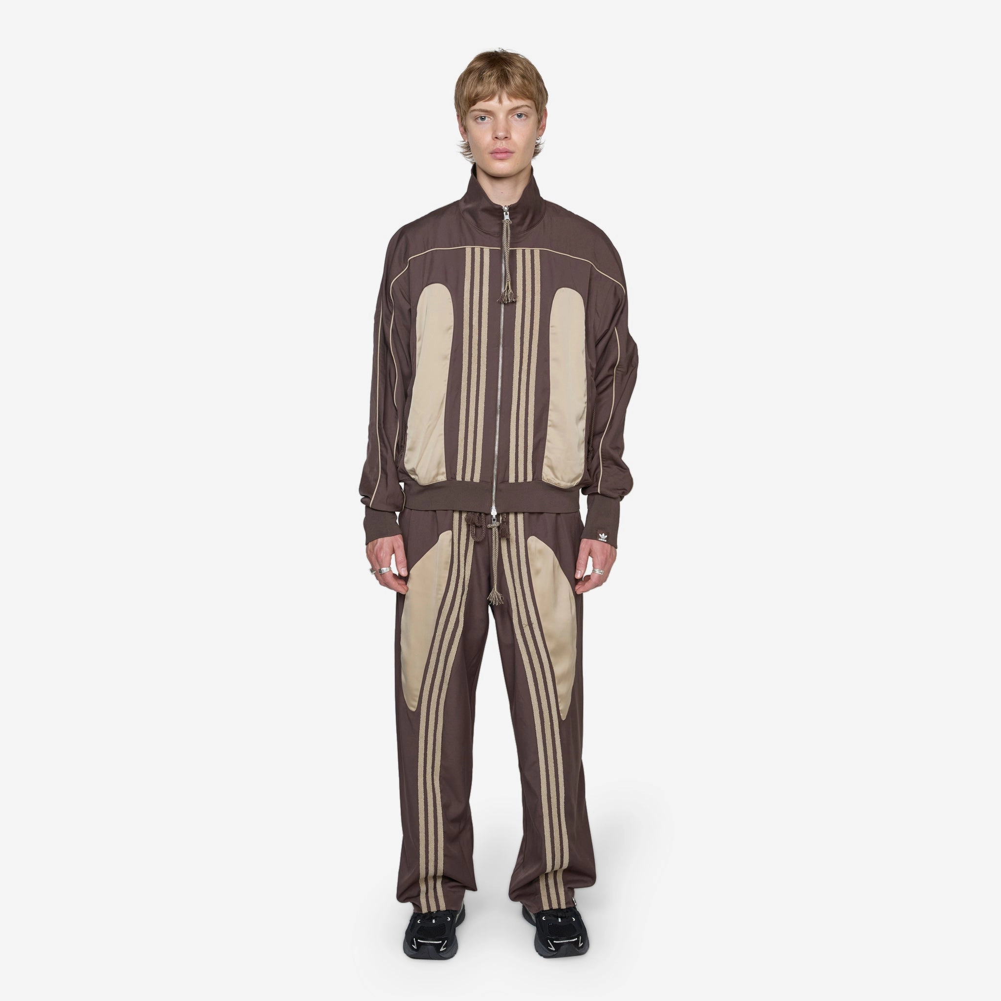Song for the Mute x Spring Woven Joggers Brown