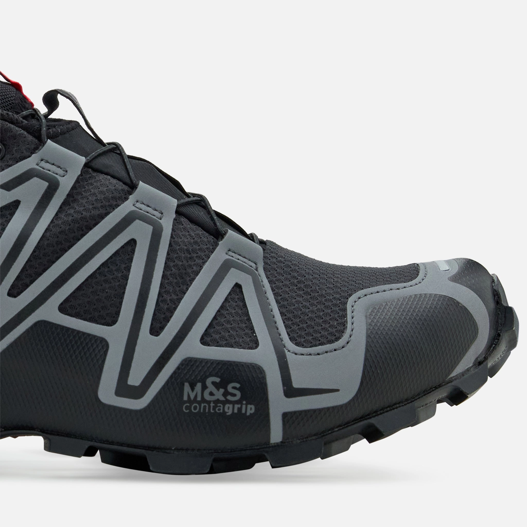 Speedcross 3 GTX Black | Asphalt | Flame Scarlet
