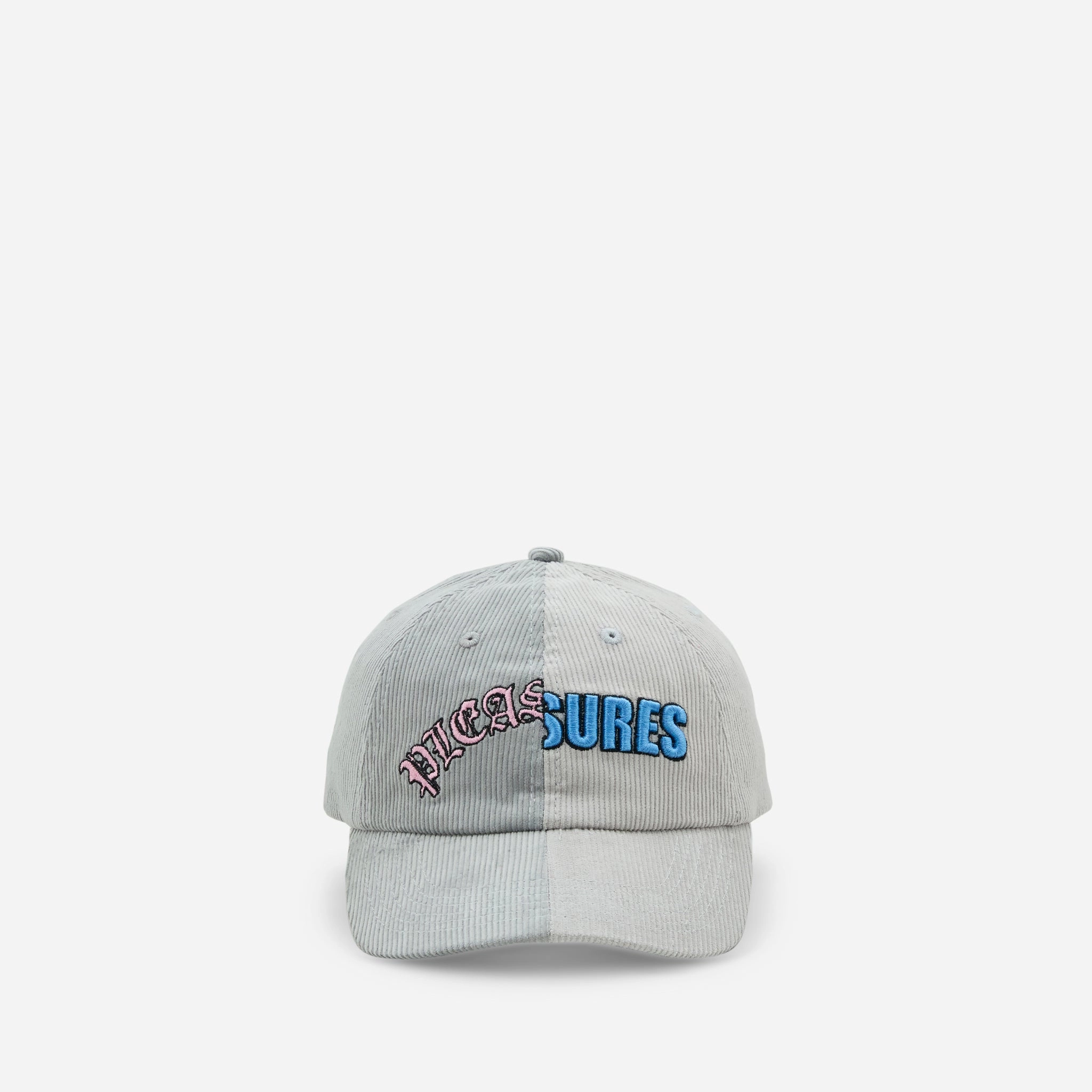 Split Corduroy Cap Grey