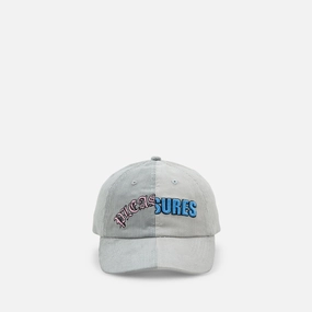 Split Corduroy Cap Grey