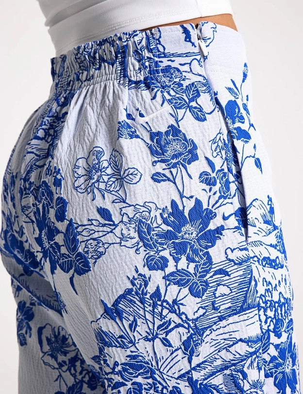 Sportswear Collection Jacquard Track Pants - White/Hyper Royal