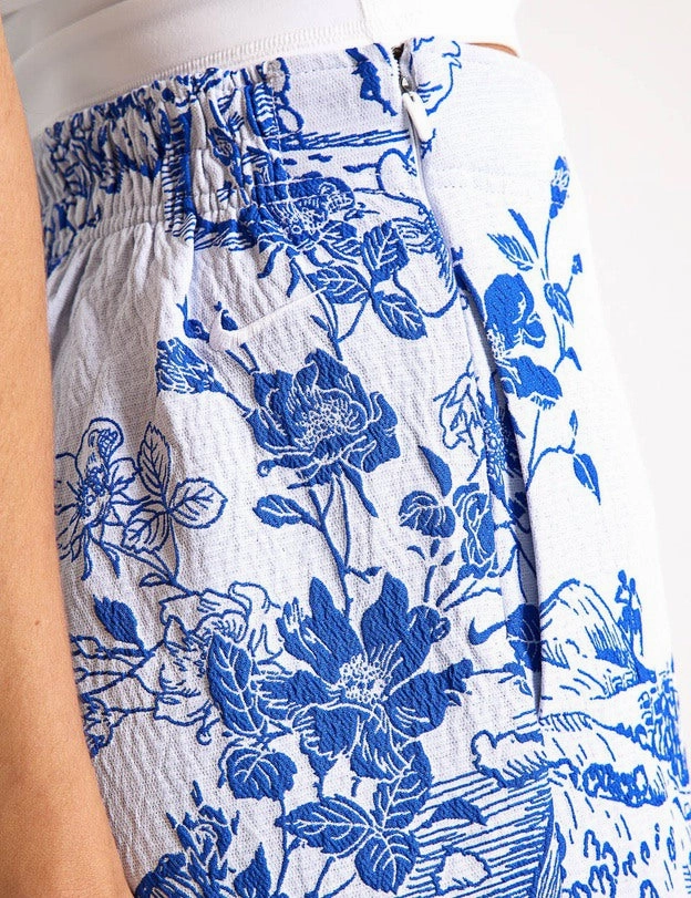 Sportswear Collection Jacquard Track Pants - White/Hyper Royal