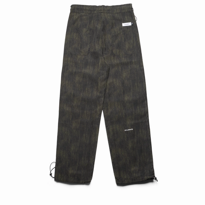 Students Golf Big Sky Parachute Nylon Pants - Military