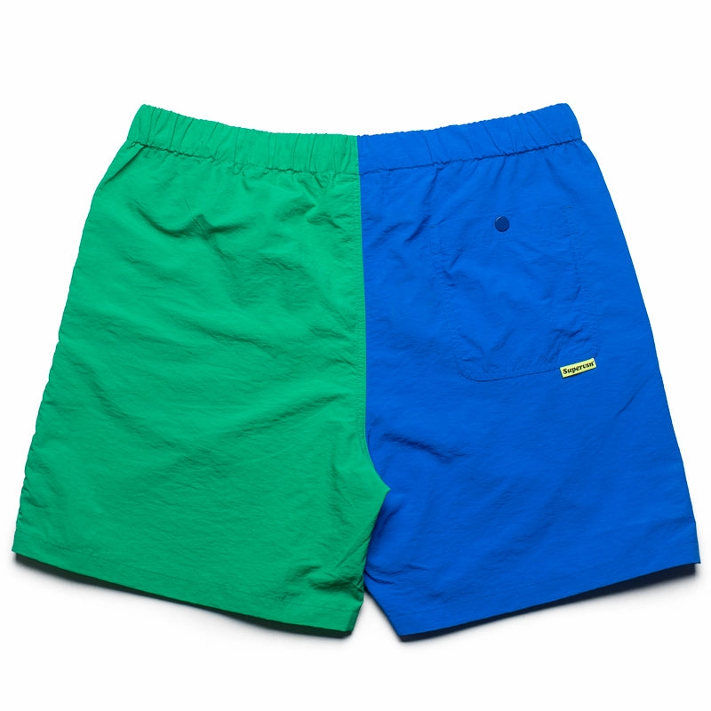 Supervsn Two Tone Short - Blue/Green