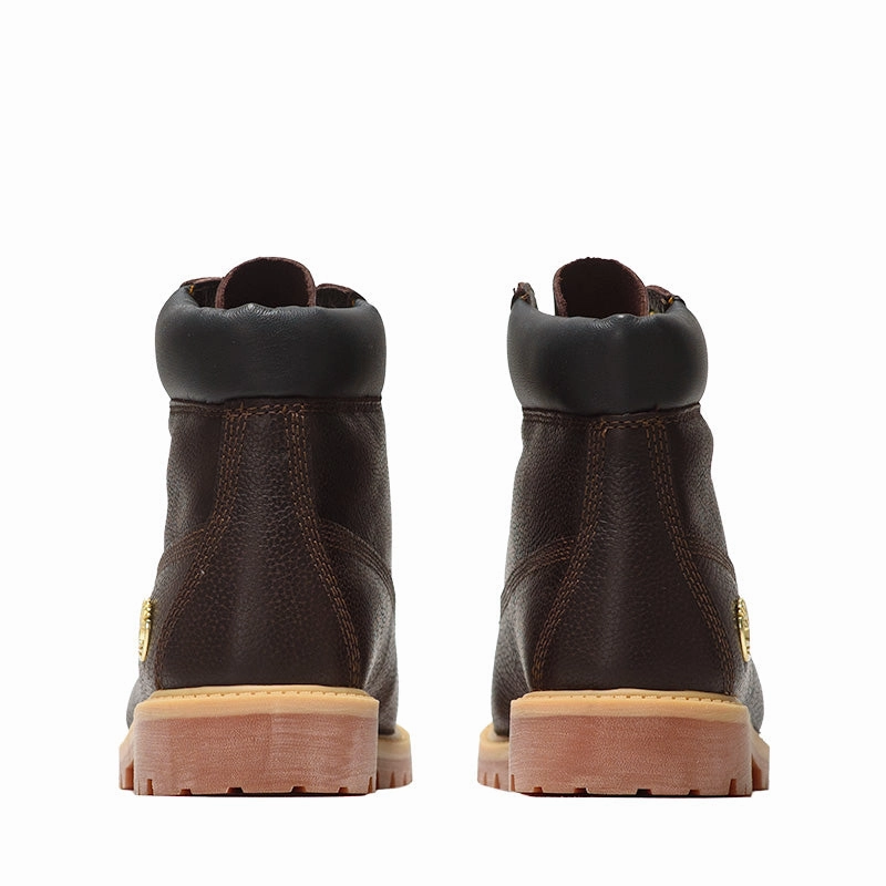 Timberland 6 Lace Up Waterproof Boot 'Espresso' (GS) - Dark Brown