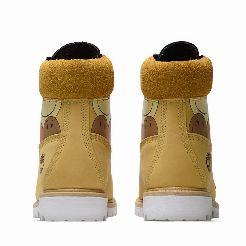 Timberland 6 Lace Up Waterproof Boot 'Shades Of Happiness' - Medium Yellow
