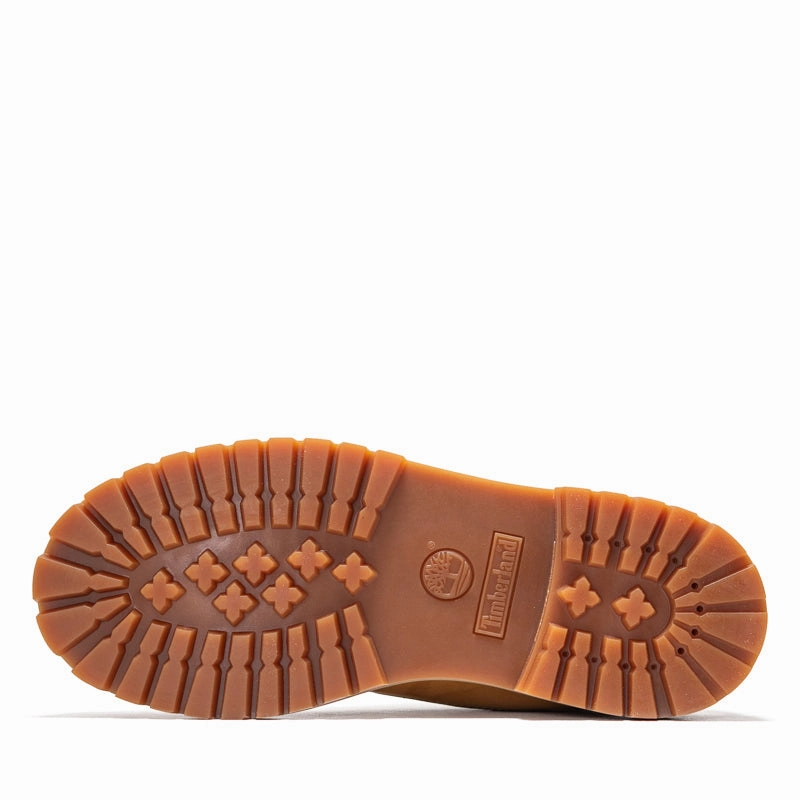 Timberland 6 Lace Up Waterproof Boot (GS) - Wheat