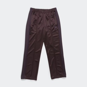 Track Pant - Dark Brown Poly Smooth