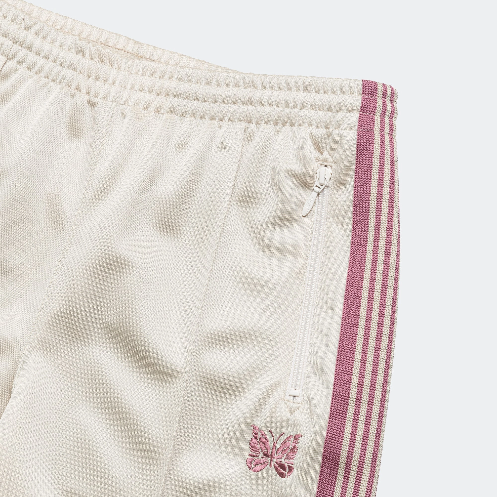 Track Pant - Ivory Poly Smooth