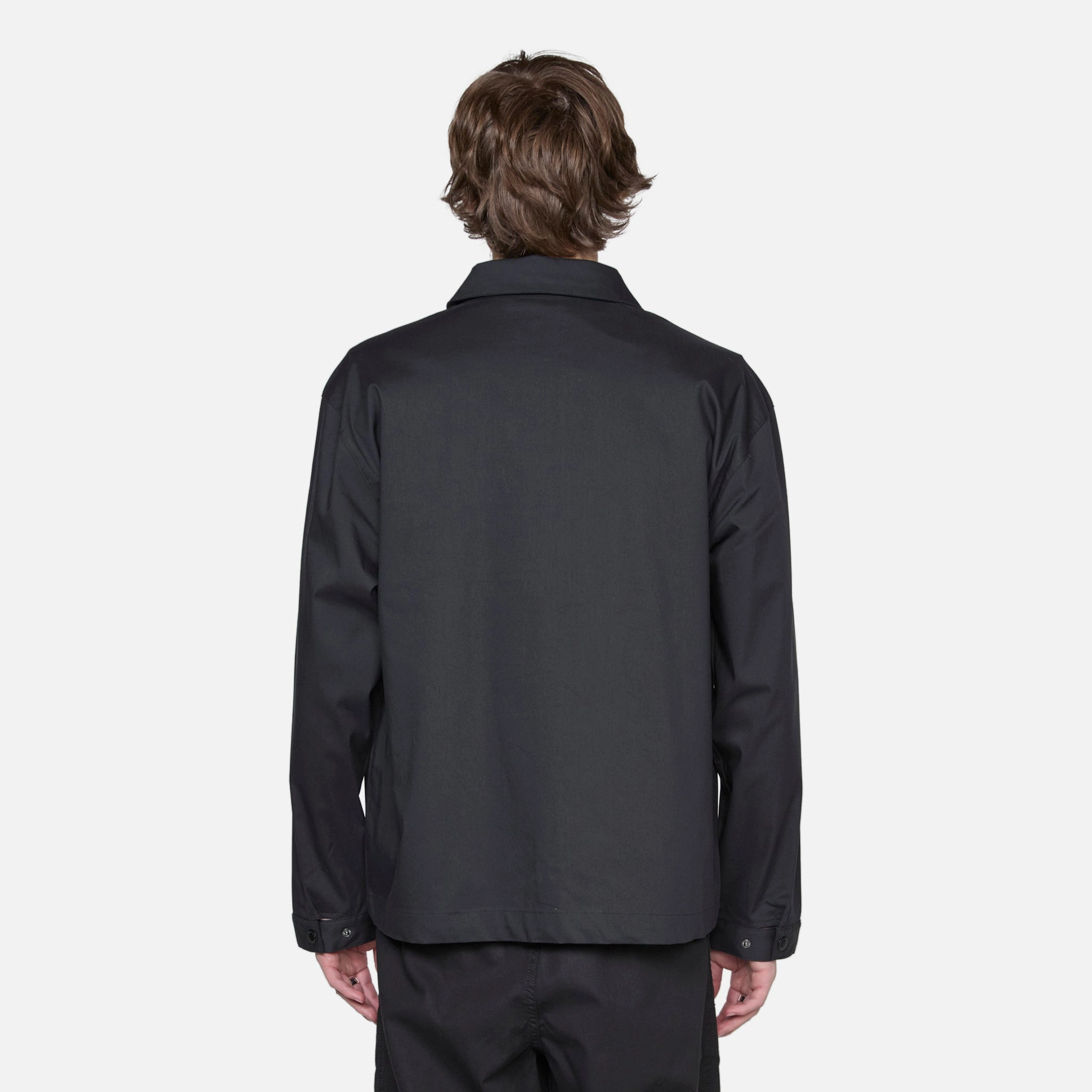 Twill Coaches Jacket Black