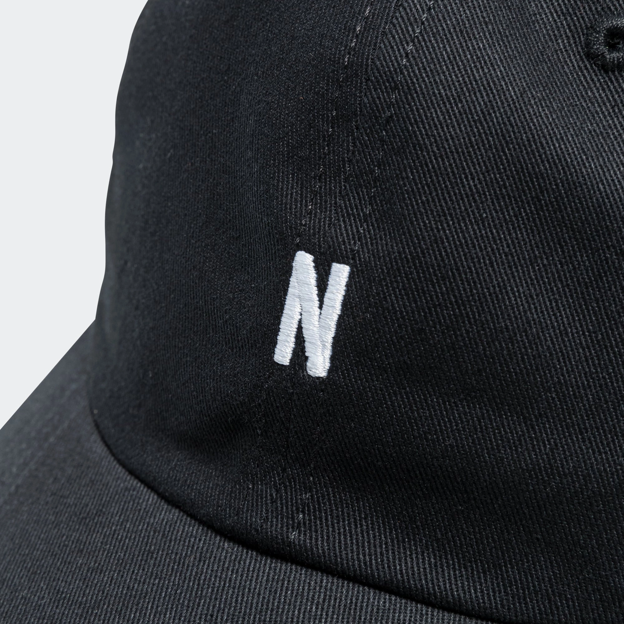 Twill Sports Cap - Black
