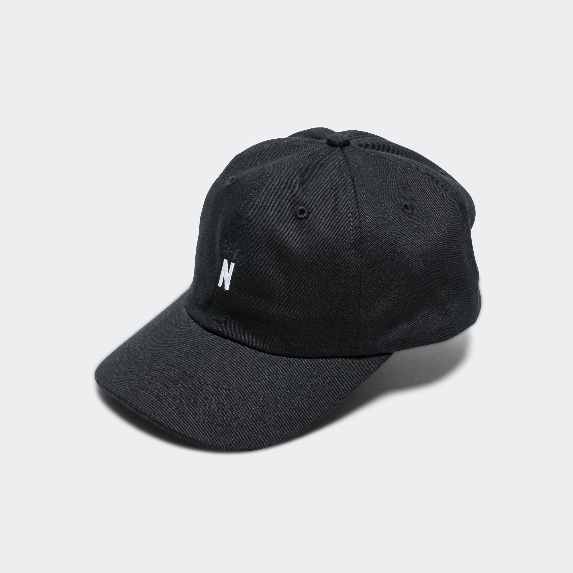 Twill Sports Cap - Black