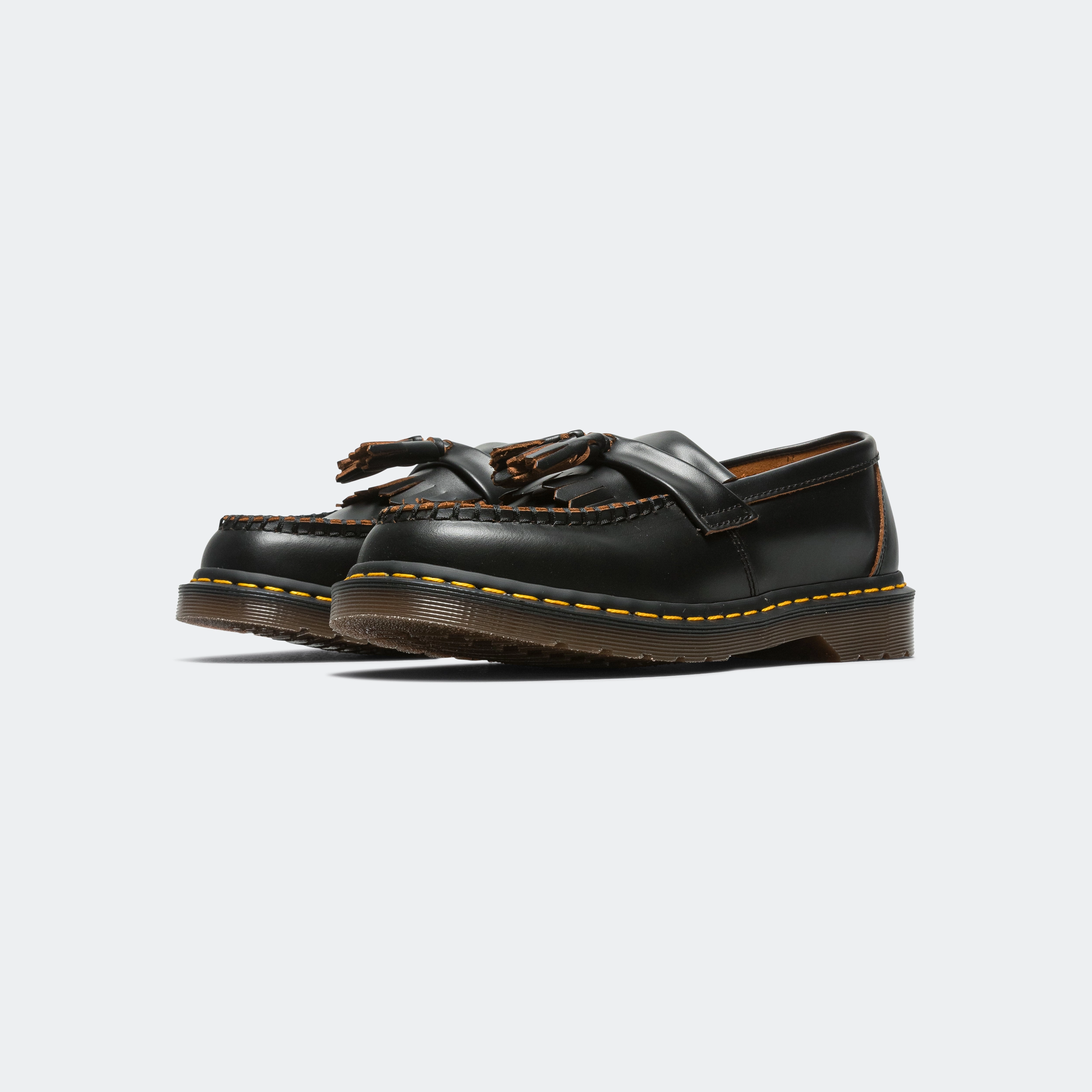 Vintage Adrian Tassel Loafer - Black/Quillon
