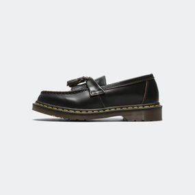 Vintage Adrian Tassel Loafer - Black/Quillon