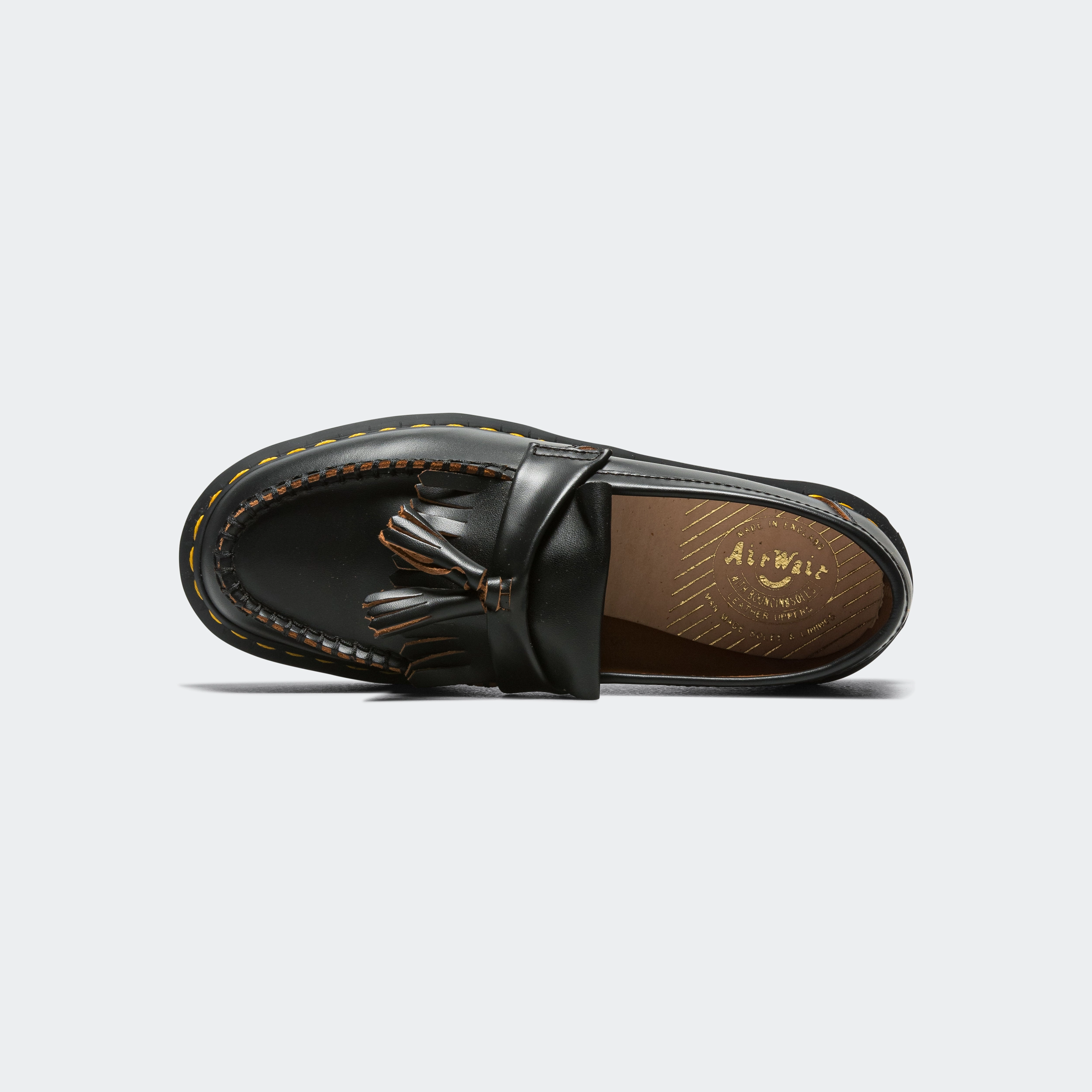Vintage Adrian Tassel Loafer - Black/Quillon