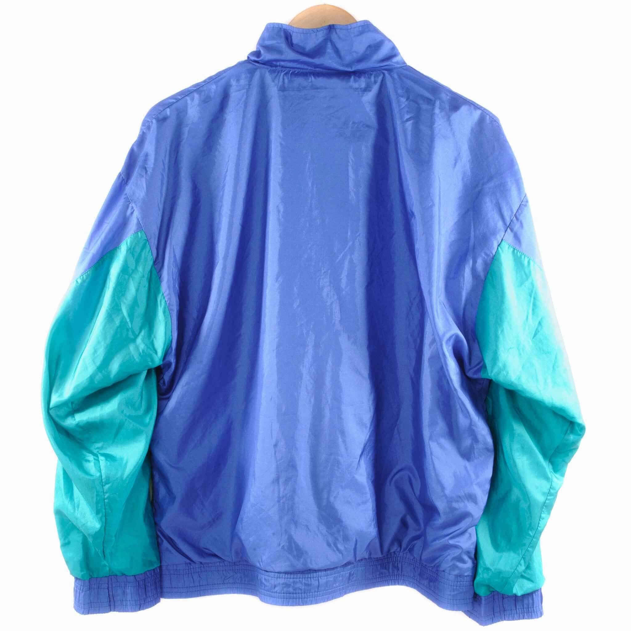 VINTAGE NIKE WINDBREAKER NYLON JACKET 1980S SIZE MEDIUM
