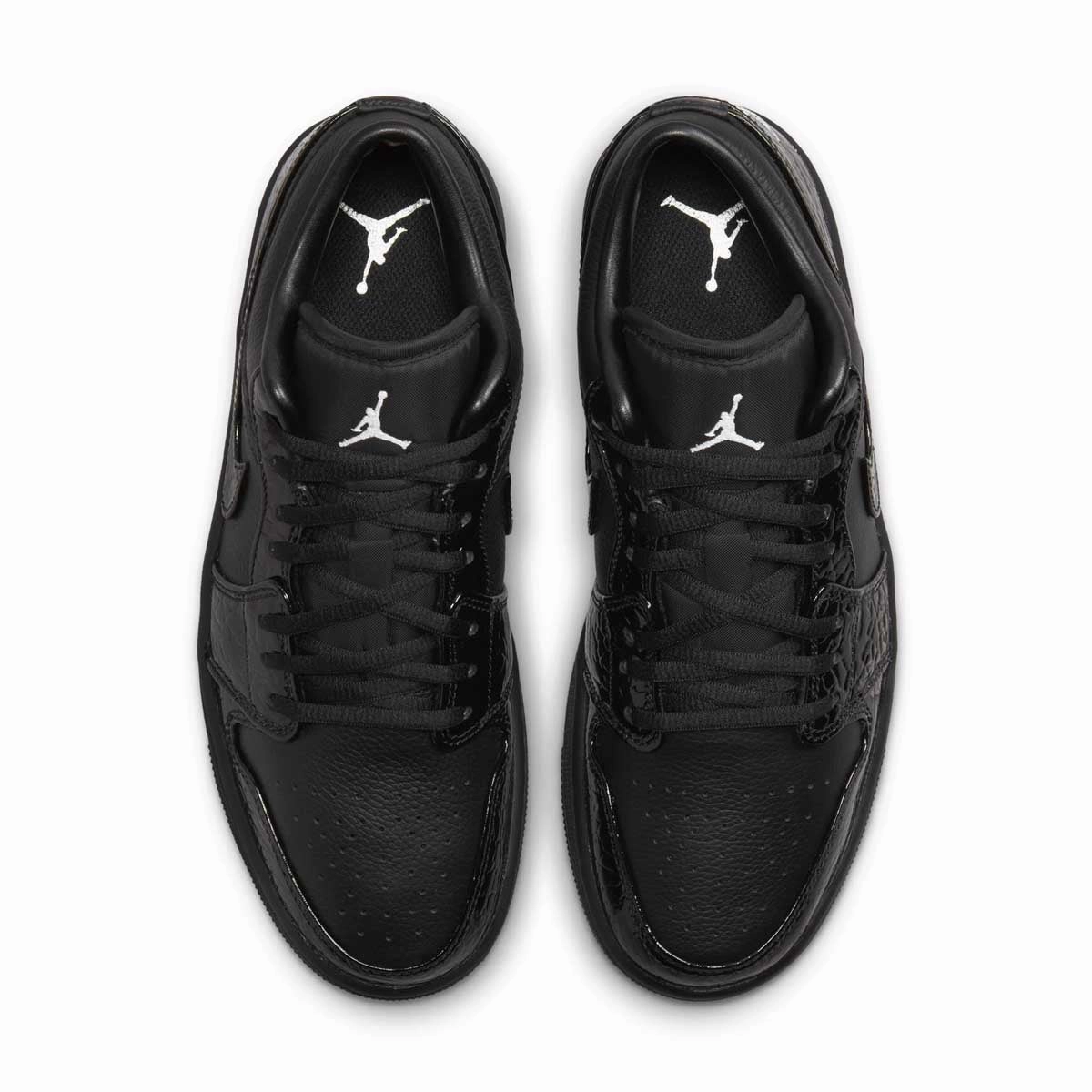 Wmns Air Jordan 1 Low 'Black Croc'