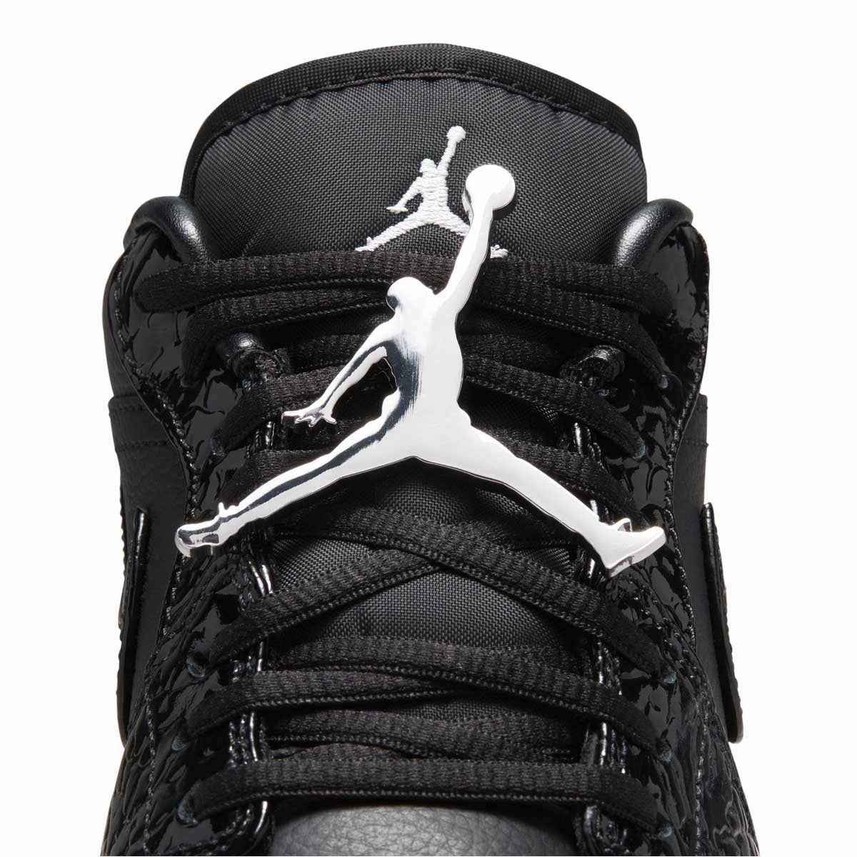Wmns Air Jordan 1 Low 'Black Croc'