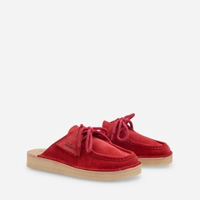 Women's Desert Nomad Mule Red Suede
