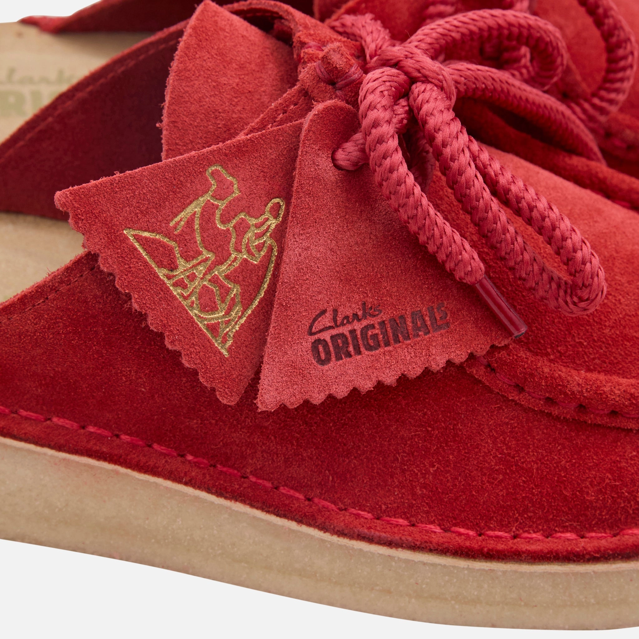 Women's Desert Nomad Mule Red Suede