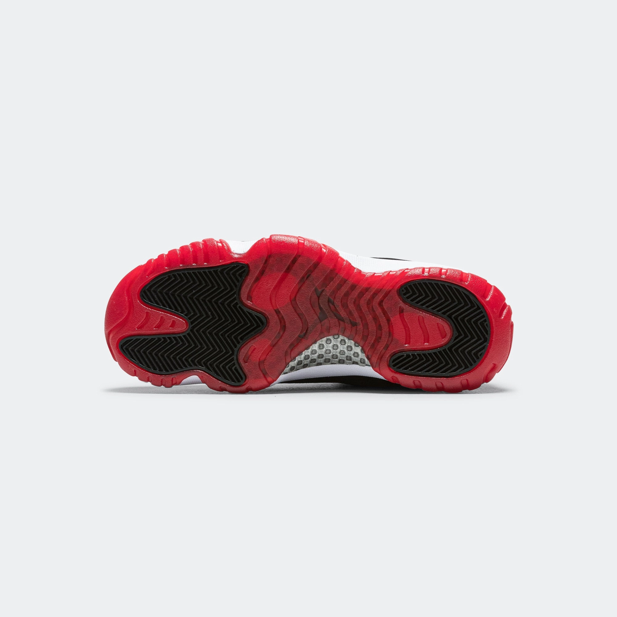 Womens Air Jordan 11 Retro - Black/Gym Red-White