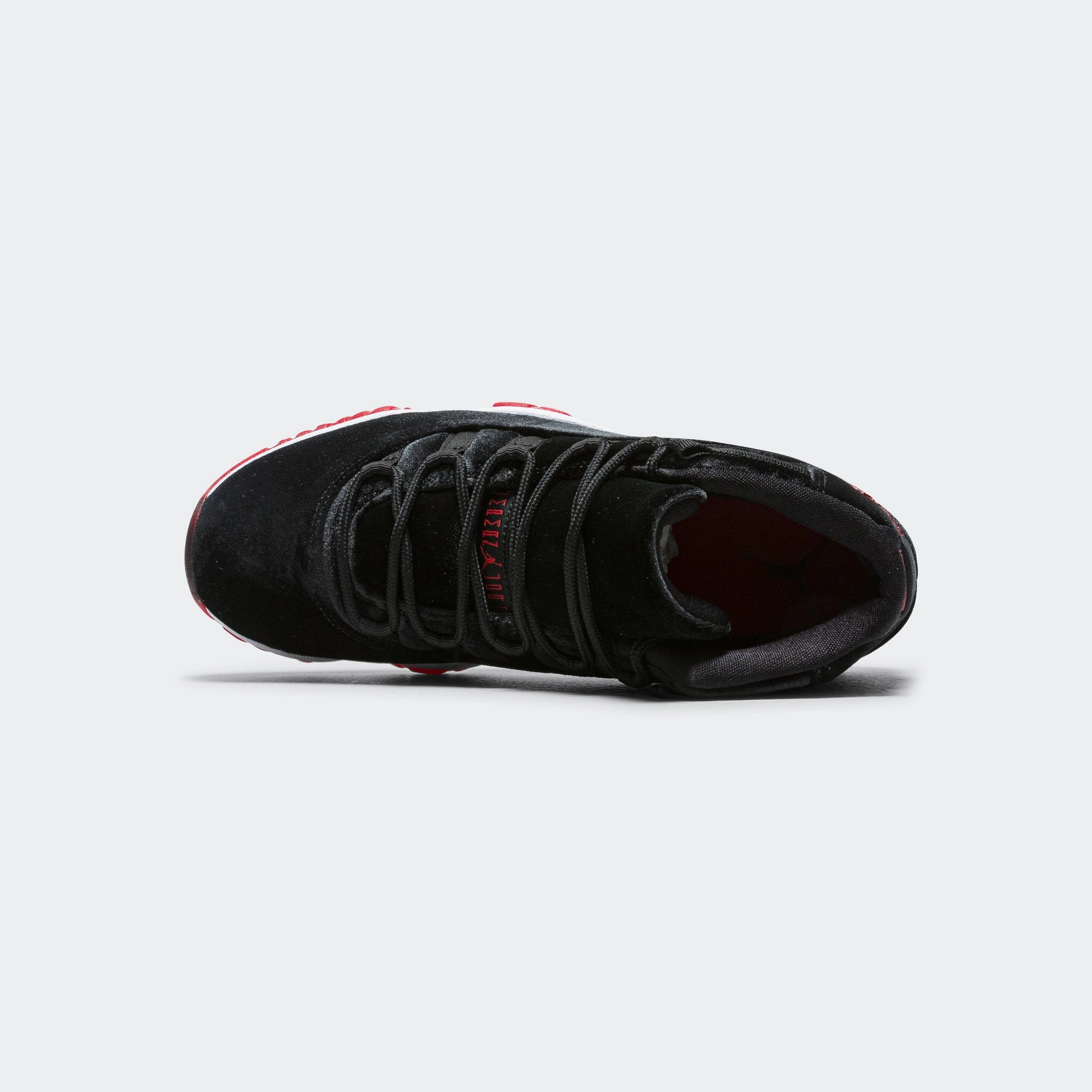 Womens Air Jordan 11 Retro - Black/Gym Red-White