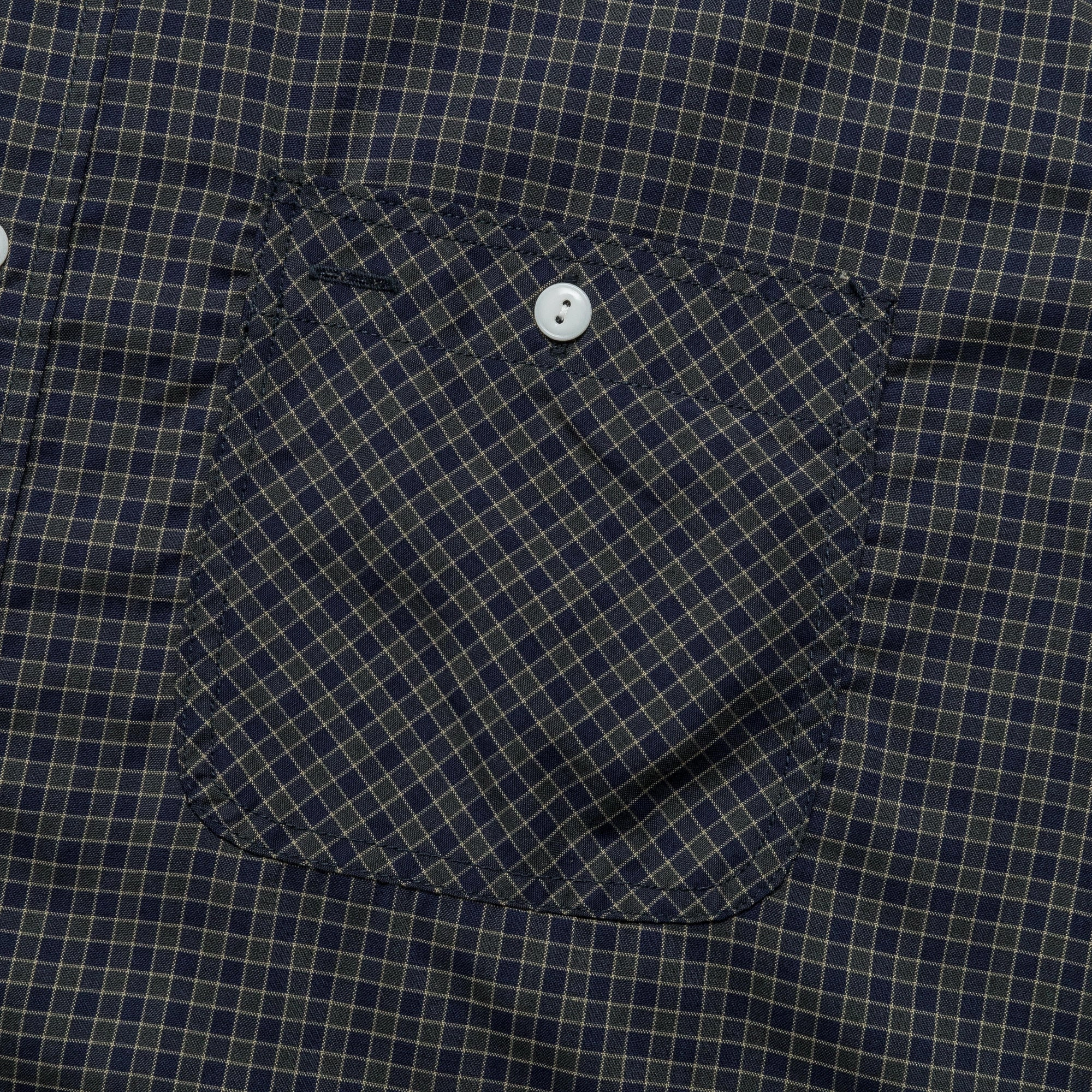 WORK Wool Plaid Shirt - Green