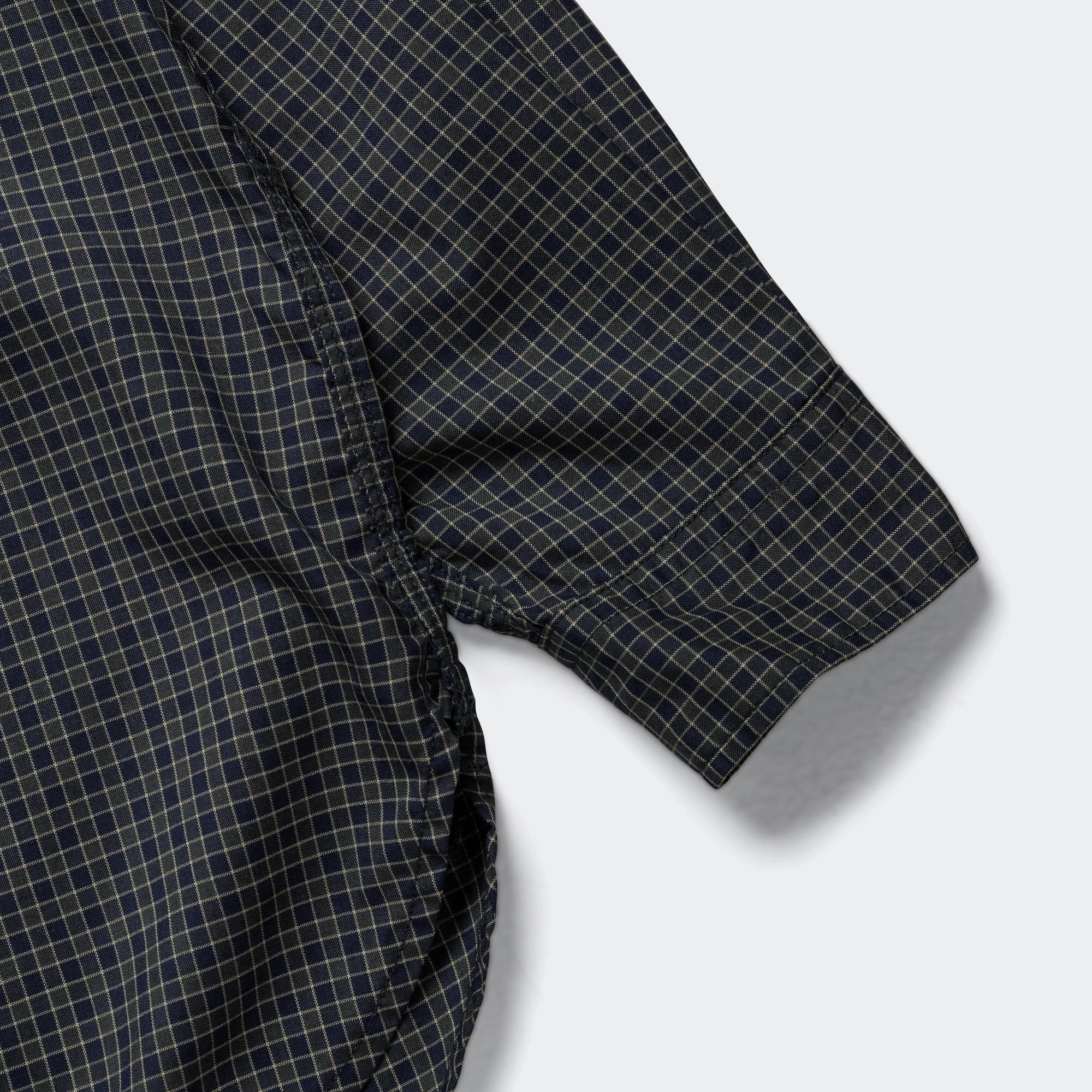WORK Wool Plaid Shirt - Green