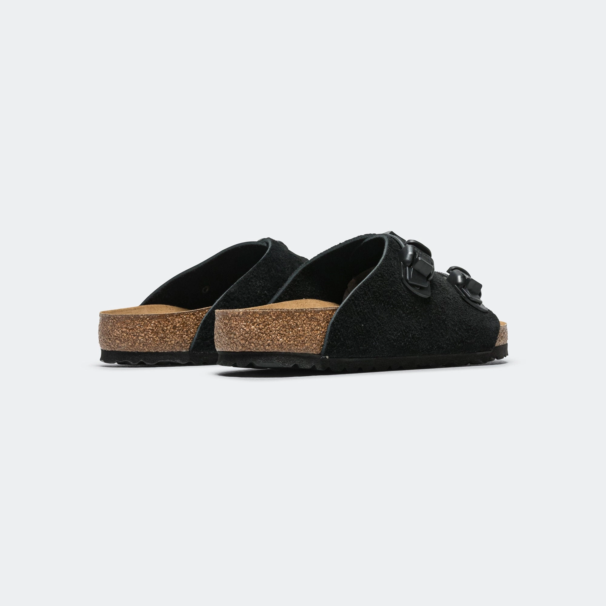 Zurich Tech - Black Suede Leather